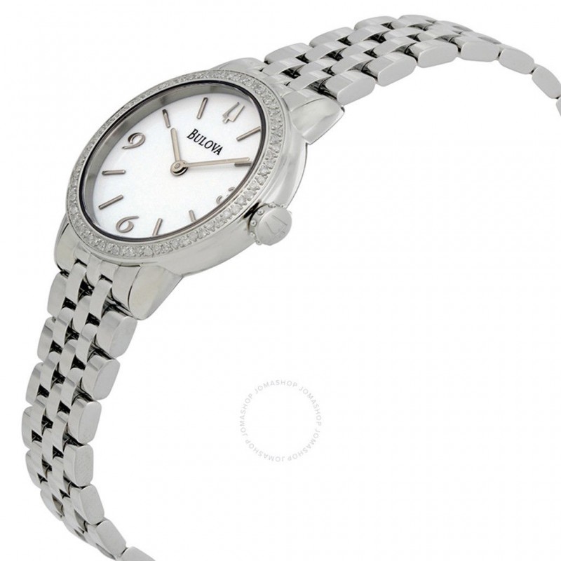 Фото 3. Суперцена!BULOVA :Женские часы с 72 натуральными бриллиантами сапфировое стекло