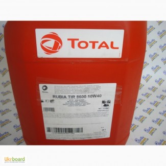 10w40 8600 Масло моторное TOTAL 10w40 RUBIA 8600 (20L)