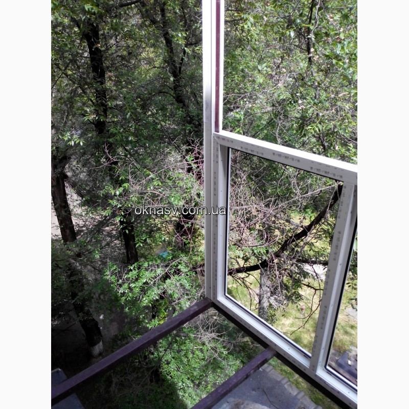 Фото 7. Французский балкон. Вынос, расширение, усиление. Окна Rehau