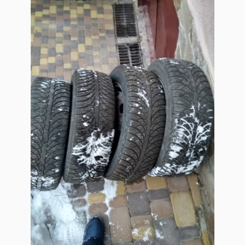 Фото 4. Шины зимние Skoda Fabia шины + диски 185/60R14 Fulda