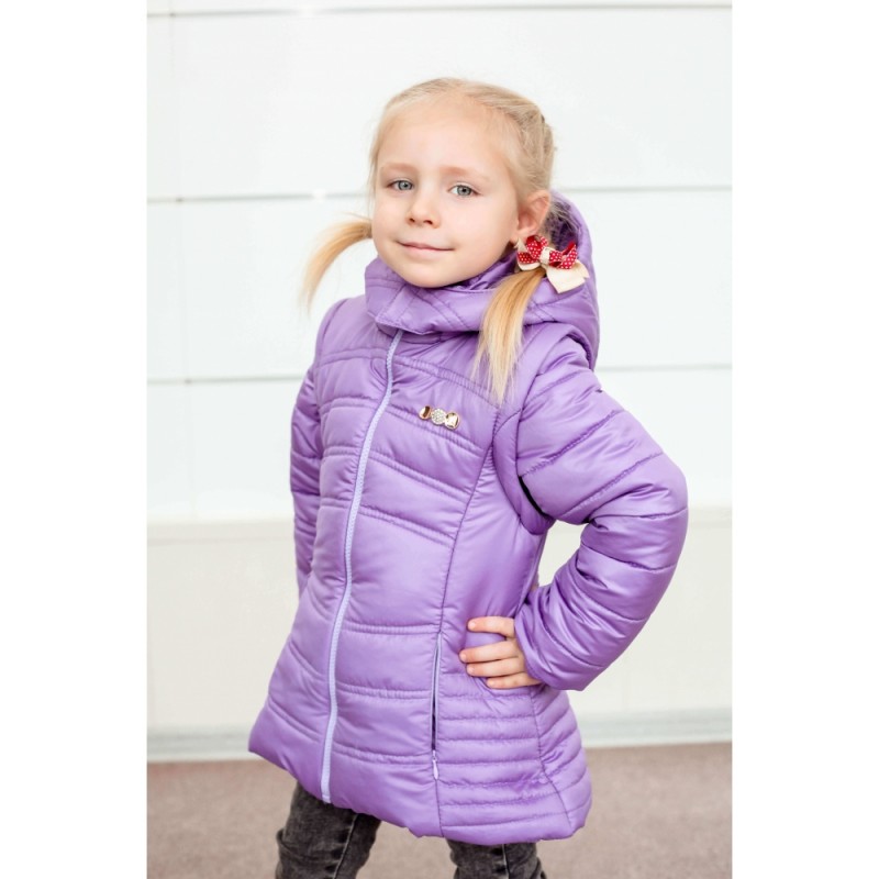Фото 13. Детские демисезонные куртки - жилетки Алина девочкам 3-7 лет, цвета разные