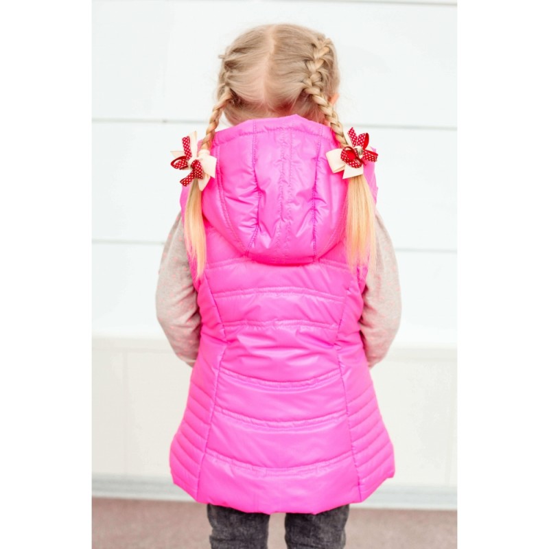 Фото 8. Детские демисезонные куртки - жилетки Алина девочкам 3-7 лет, цвета разные