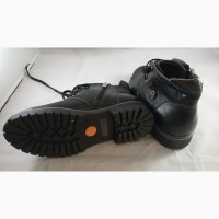 Ботинки для мальчика черные со змейкой 36р