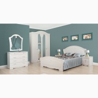 Класична спальня Луїза біле дерево