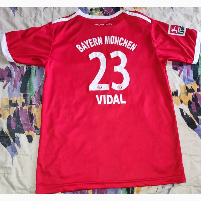 Фото 2. Футболка FC Bayern Munchen, Vidal, S