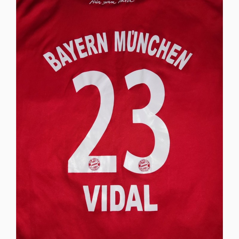 Фото 4. Футболка FC Bayern Munchen, Vidal, S