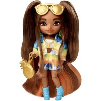 Barbie Extra Барби мини экстра модная Модница в куртке 5 Minis Tie-Dye