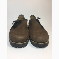 Коричневые замшевые мужские туфли LUFTPOLSTER натуральная кожа р.43 (29) Н2002