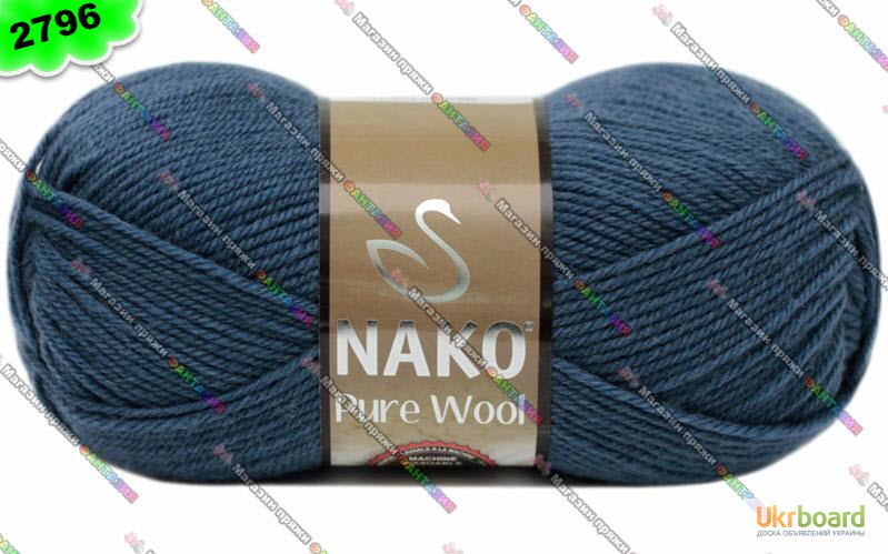 Фото 12. Пряжа Nako Pure Wool