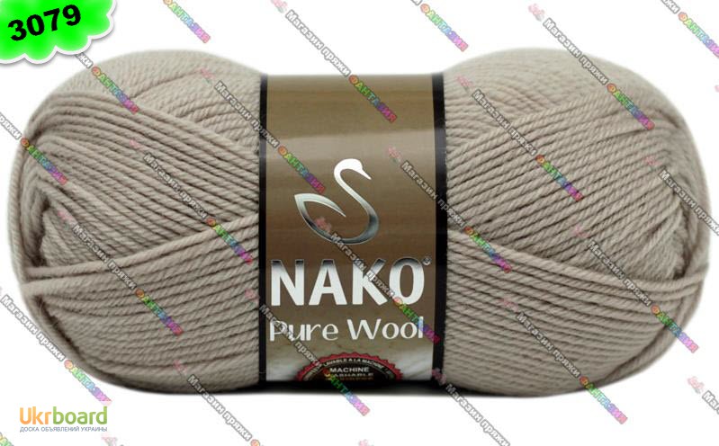 Фото 13. Пряжа Nako Pure Wool