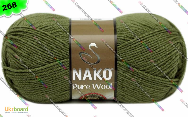 Фото 6. Пряжа Nako Pure Wool