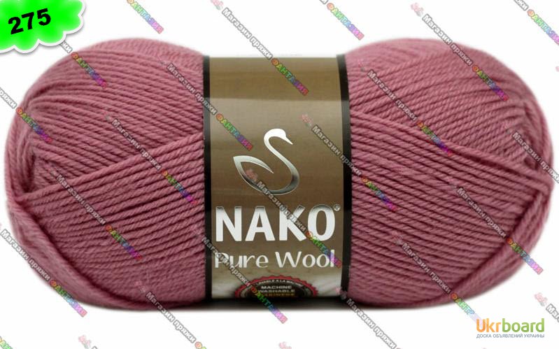 Фото 7. Пряжа Nako Pure Wool