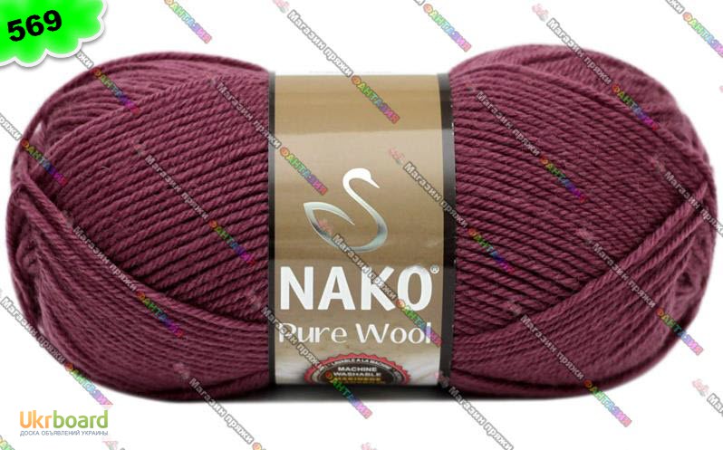 Фото 9. Пряжа Nako Pure Wool