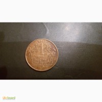 Монета 1 Гетьман 2001 год