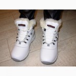 Ботинки зимние белые натуральная кожа С377