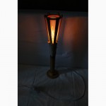 Настольный светильник ночник из бамбука ручной работы