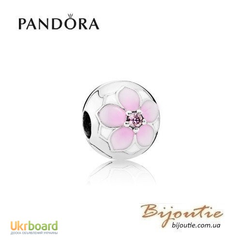 PANDORA шарм-клипса ― цветение манголии 792078PCZ Оригинал Пандора