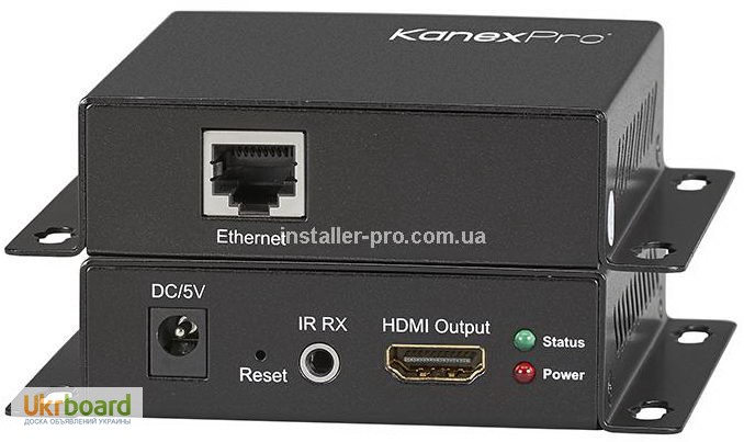 Приемник для удлинителя KanexPro HDMI по IP до 120 м по витой паре