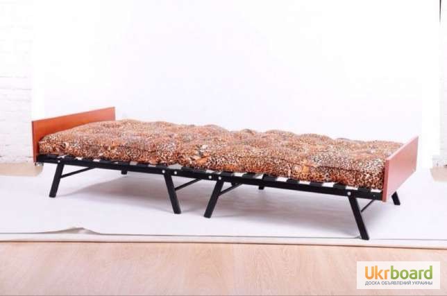 Кровать Модерн Односпальная Ортопедическая Раскладушка с Матрасом в Наличии + Гарантия
