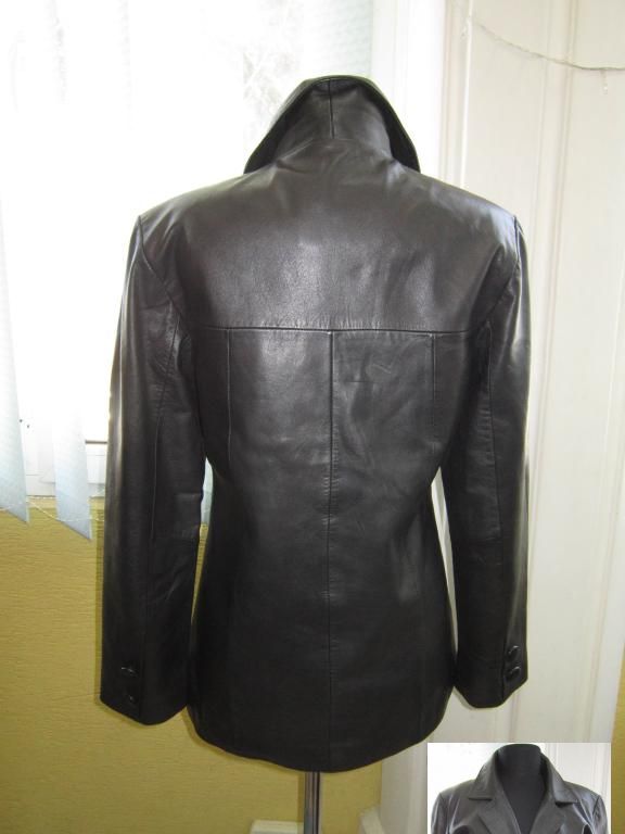 Фото 3. Модная женская кожаная куртка-пиджак JOY. Лот 112
