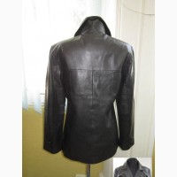Модная женская кожаная куртка-пиджак JOY. Лот 112