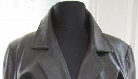 Фото 4. Модная женская кожаная куртка-пиджак JOY. Лот 112