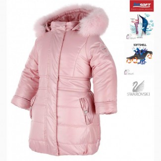 Пальто Pastels pink натуральный мех
