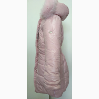 Пальто Pastels pink натуральный мех