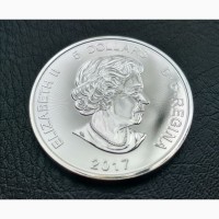 Продам серебряную монету:Канада Хищник.Идеальное Состояние.Серебро 999.9 пробы