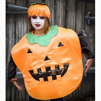 Карнавальный костюм Тыквы Хэллоуин, возраст 6-11 лет-S920