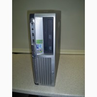 Фирменный компактный системный блок/компьютер 2 ядра HP Compaq dс7700/2G/без HDD