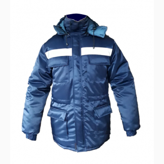 Куртка утепленная рабочая Юпитер Стронг, темно-синяя