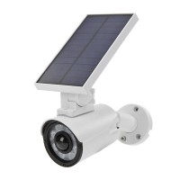 Светильник на солнечной батарее с датчиком движения с имитацией камеры видеонаблюдения