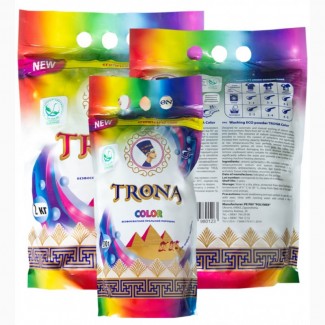 Пральний еко-порошок TRONA Color для кольорових речей 1 кг