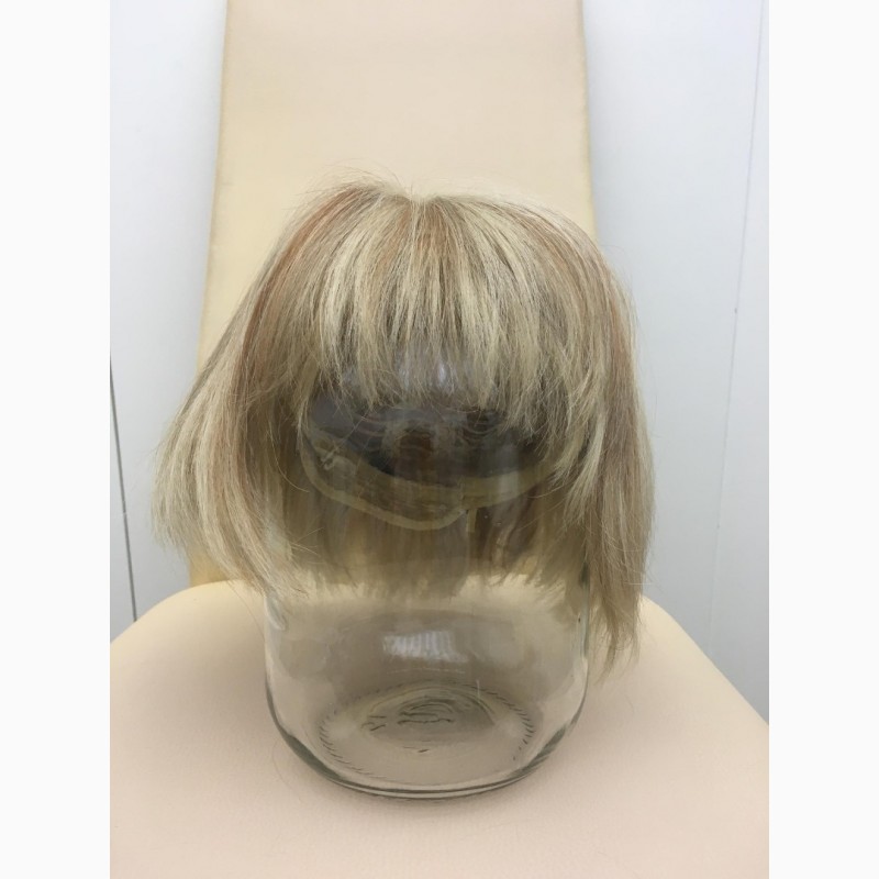Фото 2. Женский парик из натуральных волос ручной работы