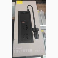 Преобразователь напряжения АЗУ авто зарядное Инвертор Baseus In-car Inverter USB Type-C