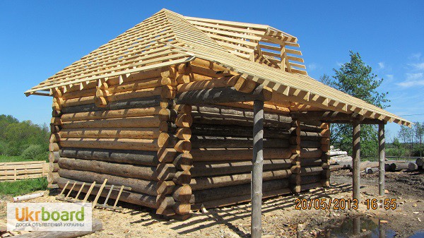 Фото 2. Изготовление деревянных домов и сооружений по технологии Киевской Руси.