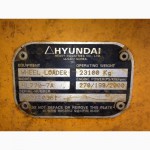 Продается фронтальный погрузчик HYUNDAI HL 770-7А, 2007 года выпуска