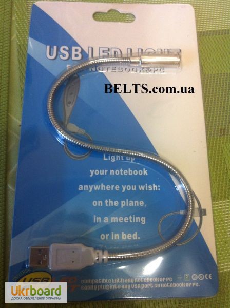 Фото 2. Светодиодная USB лампа для ноутбука или ПК, подсветка USB LED Light