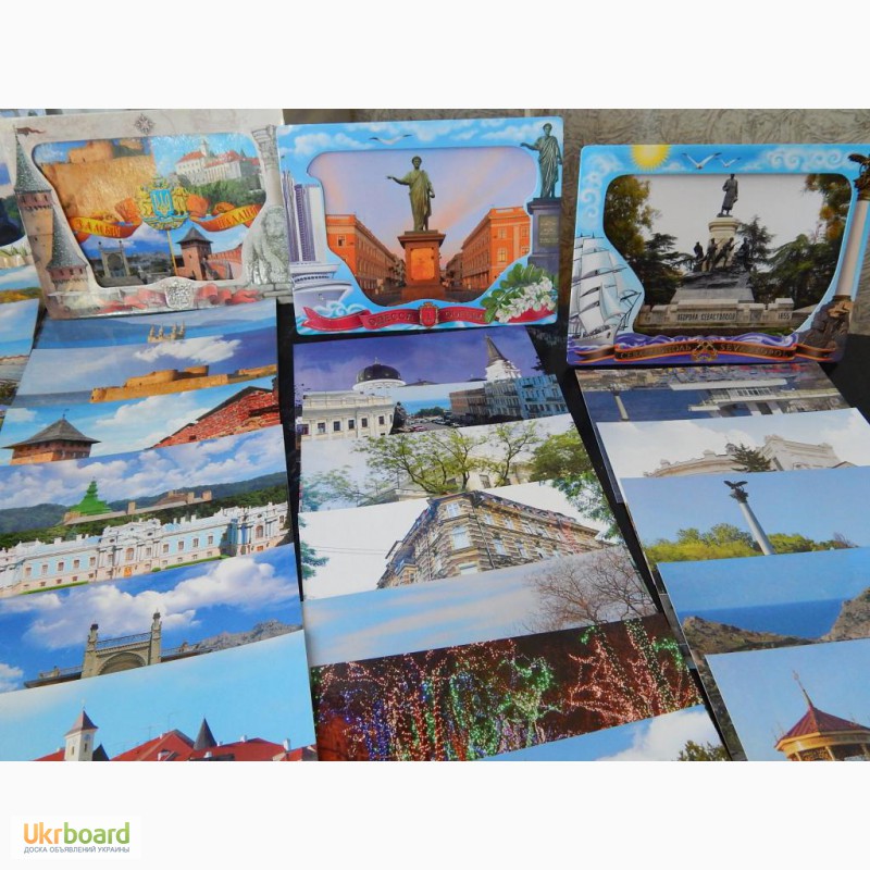 Фото 4. Коллекционные открытки Украины.1выпуск-(7 компл.)