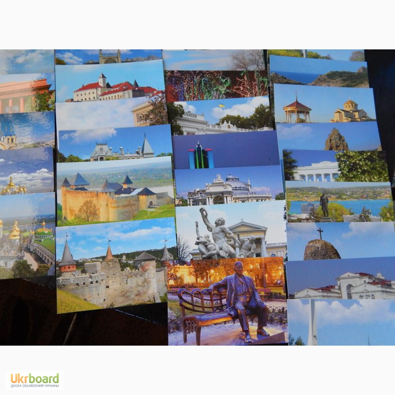 Фото 5. Коллекционные открытки Украины.1выпуск-(7 компл.)