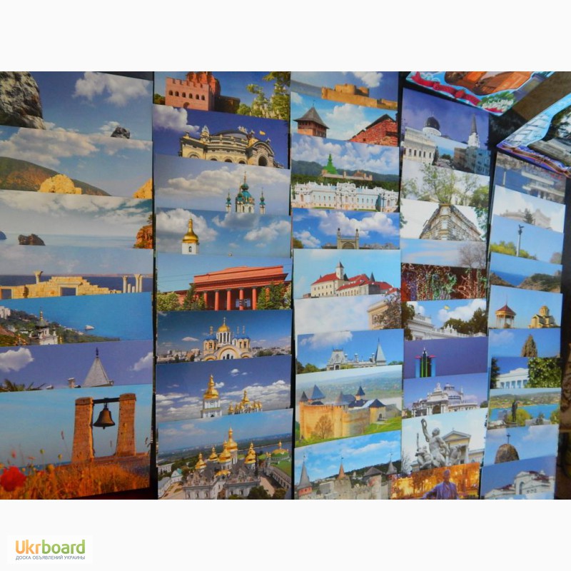 Фото 7. Коллекционные открытки Украины.1выпуск-(7 компл.)