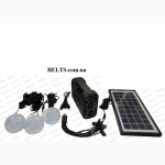 Киев.Солнечный набор GD LITE GD-8017 (Лампа-фонарь с аккумулятором), солнечная система