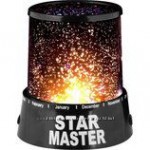 Проектор ночник звездного неба Star master black + usb