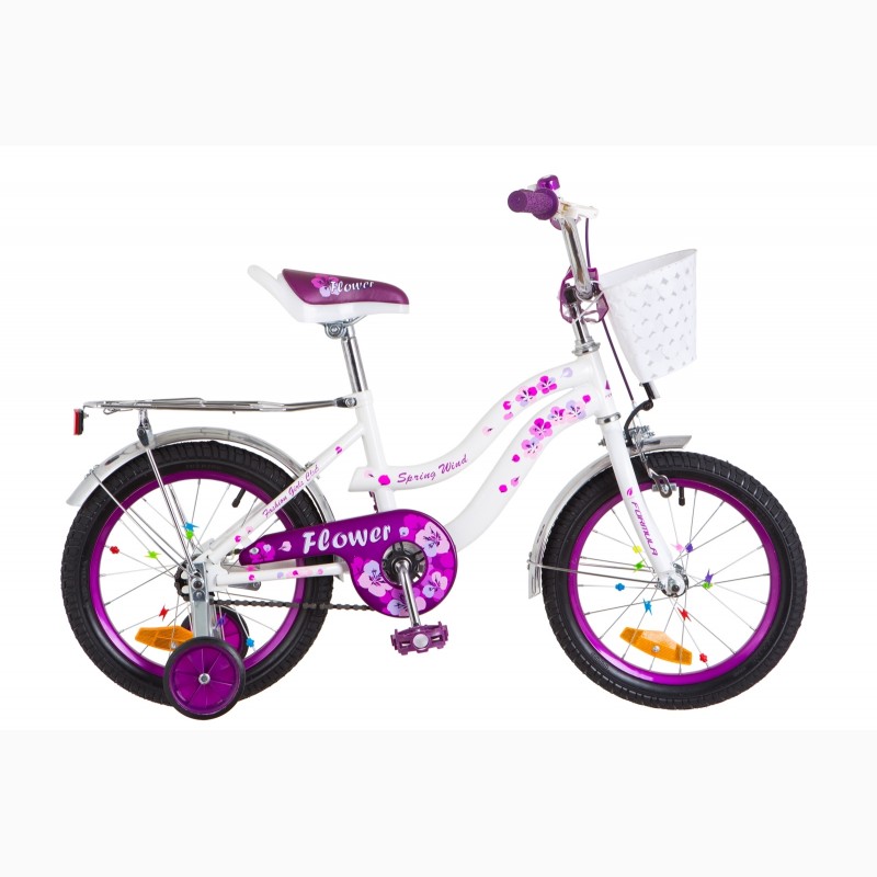 Фото 2. Велосипед для девочки FORMULA FLOWER 16 дюймов разные цвета