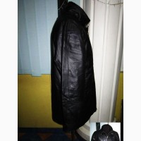 Оригинальная утеплённая мужская куртка М.FLUES. 100% кожа. Лот 51