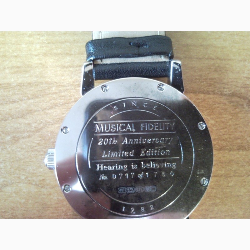 Фото 8. Коллекционные часы Musical Fidelity, серебро 925