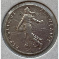 Франция 50 сантим 1898 год серебро