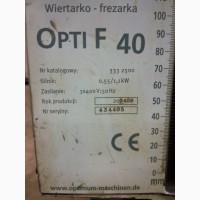 Станок вертикально-фрезерный настольный Opti F40