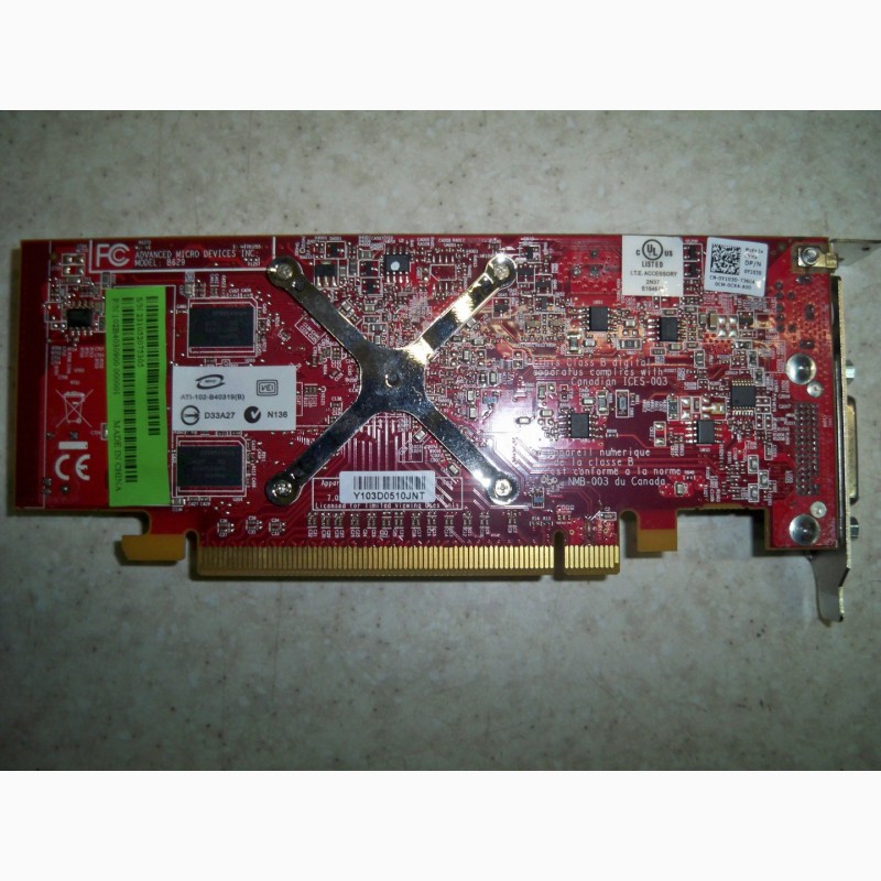 Фото 2. Видеокаты AMD Radeon HD 3450 Low Profile B629/PCI Express x16